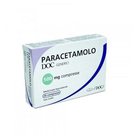 Paracetamolo 20 Compresse Da 500mg