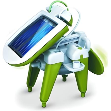 6 i 1 solrobot - Futuristisk design - Roligt ovanligt spel