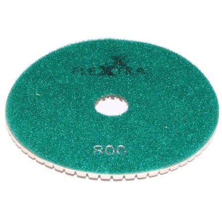 Flexxtra 100.249 Diamantslibeskive 125 x 4 mm, våd/tør Grit 800, Maskintilbehør & forbrugsvarer