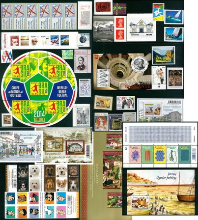 Europa, diverse lande - Frimærkepakke - Postfrisk