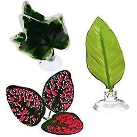 3 stk. Betta Blad Flydende Seng Hængekøje Kunstig Plante Fisk Hvile