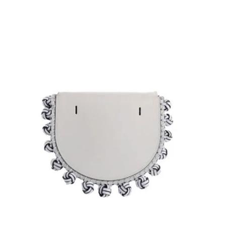 Loewe Pre-owned, Pre-owed Clutch Wit, Dames, Maat:ONE Size