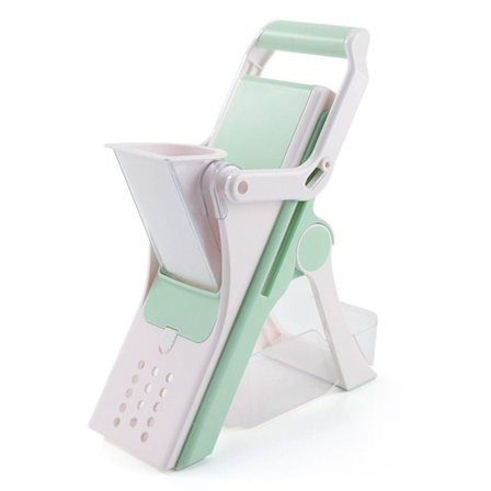 Grøntsagssnitter med opsamlingsbeholder, grøntsagssnitter ideel som chipskærer & KLB