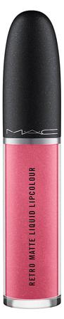 MAC Retro Matte Liquid Lipcolor Metallic Rose, Makeup, Læber, Læbestift