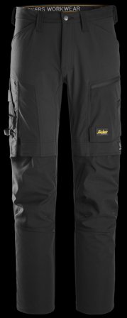 Snickers Workwear 6318-0404 AllroundWork Arbetsbyxa svart, stretch Svart, Kläder