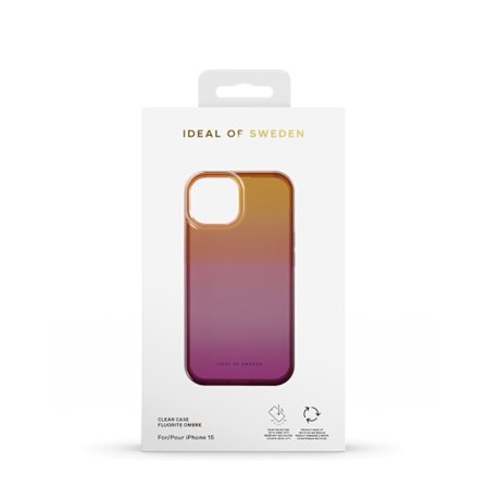 Clear Case iPhone 13 / 14 / 15 / 16e Vibrant Ombre