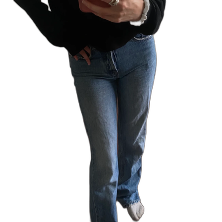 Medelhöga jeans