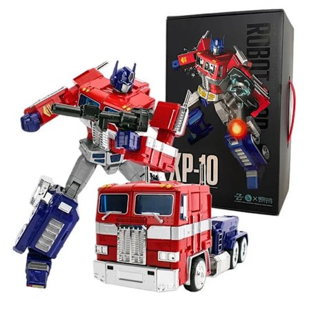 32 cm Optimus Prime Alloy Transformation Robot Action Figur - Samlermodel Legetøj i æske