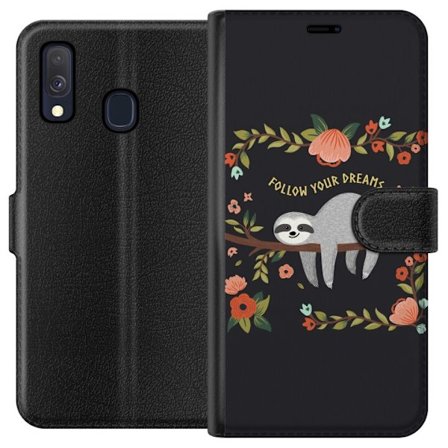 Kompatibelt Plånboksfodral till Samsung Samsung Galaxy A40 Dreams