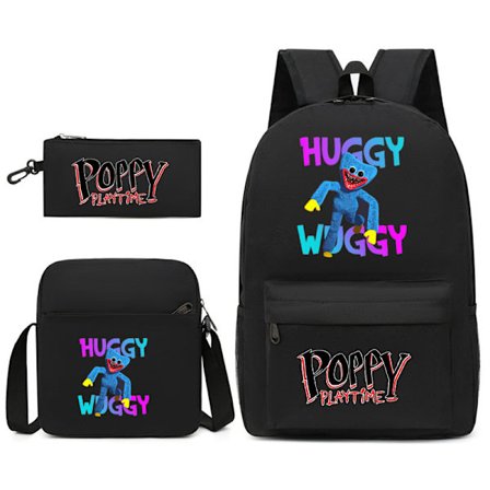 Poppy Play Time High School Ryggsäck Svart F5
