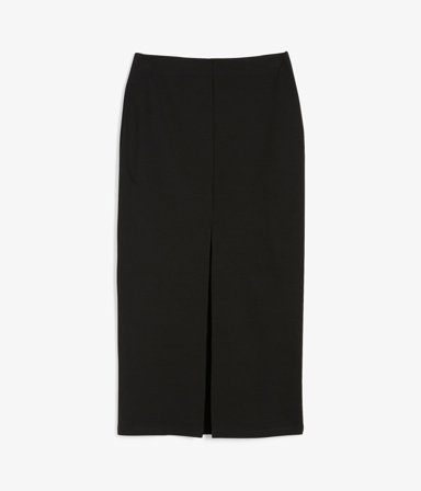 Kappahl | Długa spódnica z rozporkami | Czarne