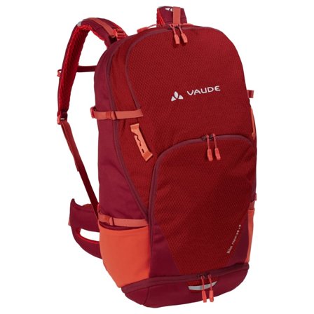VAUDE Bike Alpin 25+5 Unisex workout backpacks Red OneSize
