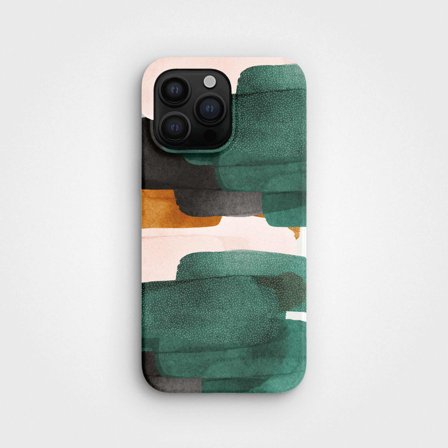 Eco-Friendly PLNTPRTCT Phone Case Teal Blush, Made with Plants, iPhone 15 Pro Max