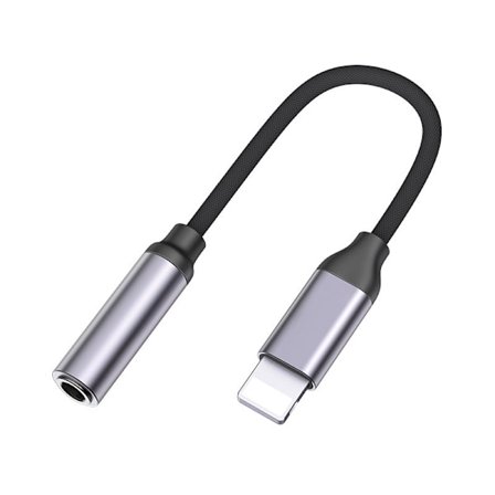 Konverter, Lightning til 3,5 mm adapter, Iphone hodetelefonadapter G