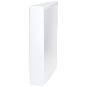 Ringperm A4 2 Lommer Hvit