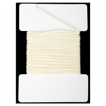 Suede Chenille - White