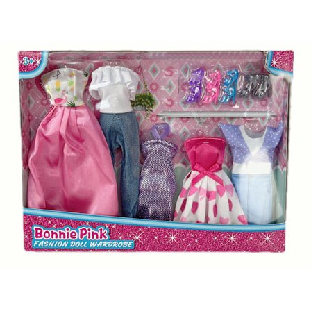 Vaatteet muotinukelle, 30 cm