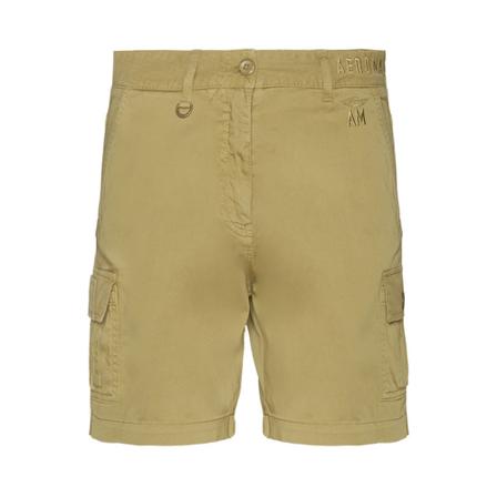 Aeronautica Militare Casual Korte Broek , Groen , Dames , Maat: XL