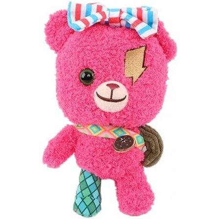 Lost Ollie Plyschleksaker, Söta Plyschdockor, Tecknade Gosedjur, Presenter till Barn och Fans (Rosa Björn)