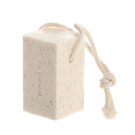 Iris hantverk Tvål Rep Badrumstillbehör Vit 8x4x4,5cm