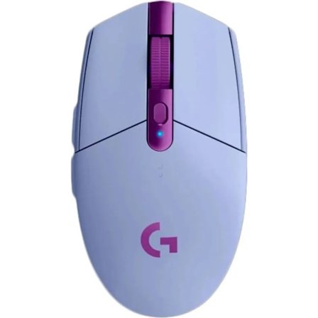 Logitech G305 LIGHTSPEED langaton pelihiiri, Hero 12K -sensori, 12000 DPI, kevyt, 6 ohjelmoitavaa painiketta, 250 tunnin akunkesto, violetti