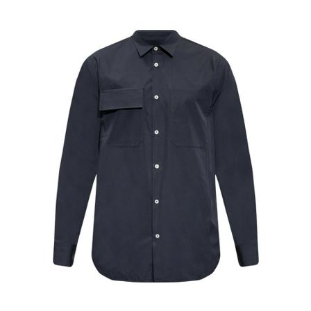 Jil Sander Shirt with pockets , Blauw , Heren , Maat: M
