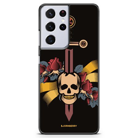 Bjornberry Skal Samsung Galaxy S21 Ultra - Dödskalle