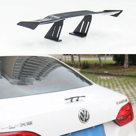 Universal Mini Spoiler Auto Bil Bagagerums Spoiler Ving Carbonfiber