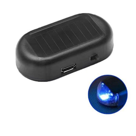 Auto Varkaudenesto Kevyt Ajoneuvo Varkaudenesto Valo MUSTA SININEN VALO