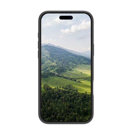 DBRAMANTE1928 iPhone 16 Pro Max Greenland Pro deksel (night black) Slankt deksel med støtdemping, laget av resirkulerte materialer, med MagSafe