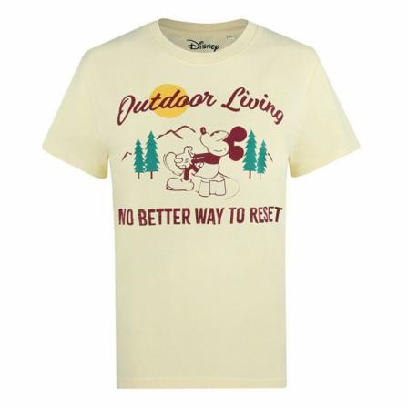 Disney Dam/dam Outdoor Living Musse Pigg Klassisk T-shir