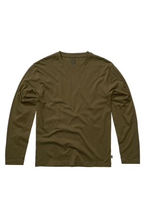 Langermet Skjorte Brandit Premium Oliven XXL