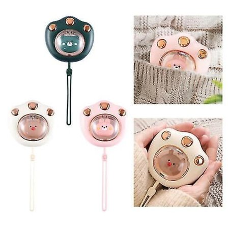 Liten Handvärmare Powerbank 2 i 1 Laddare Snabb Uppvärmning Julgåva