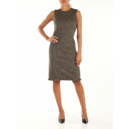 Manila Grace, Party Dresses Grijs, Dames, Maat:L