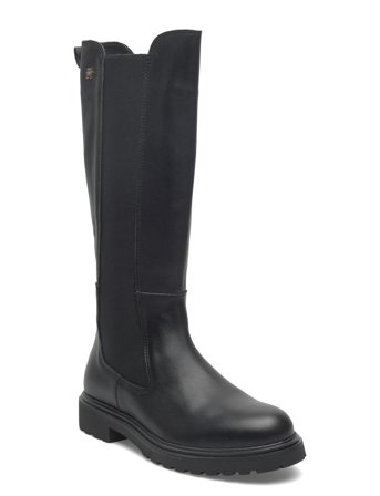 Tommy Hilfiger | Th Lthr Cleated Long Boot | 39