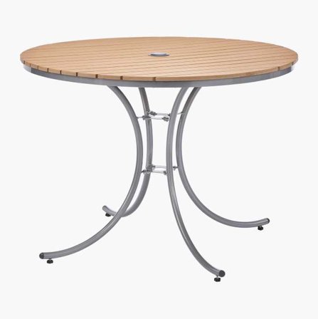 Biltema - Hagebord teak