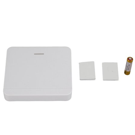 Trådløs Fjernkontroll Veggmontert Lysbryter Brannsikker DC12V for Bobiler Båter 1 Gang