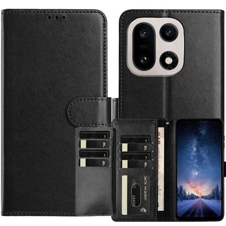 OnePlus 15 5G Plånboksfodral Folio Flip Konstläder