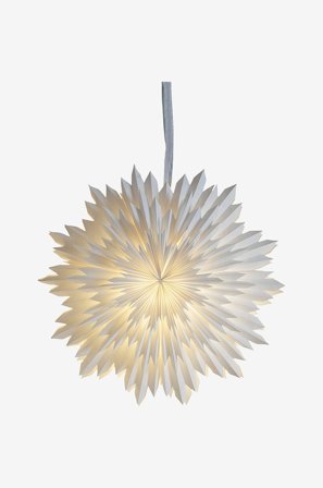 Star Trading - Tähti Ice 50cm - Valkoinen - Valotähdet - - Homeroom