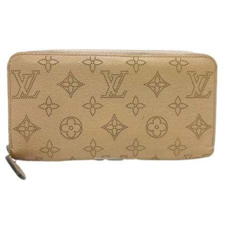 Louis Vuitton Vintage, Pre-owned Leather wallets Beige, Dames, Maat:ONE Size