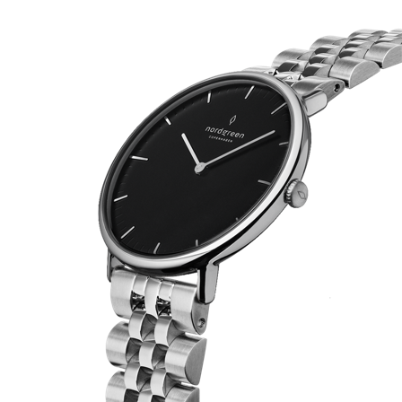 Native Silber 40mm