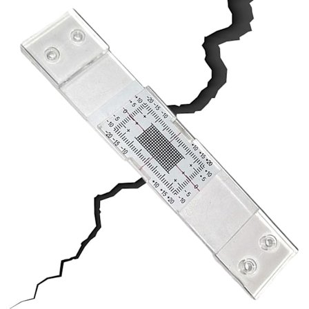 Sprække Måler, Sprække, Præcis Sprække Registreringsværktøj, Tilbehør til Sprækker og Registrering