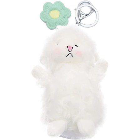 Söpö sarjakuva pieni lammas nukke pehmolelu riipus lammas avaimenperä laukku avaimenperä lahja nukke lahja jouluksi lapsille syntymäpäivä häät 1kpl (