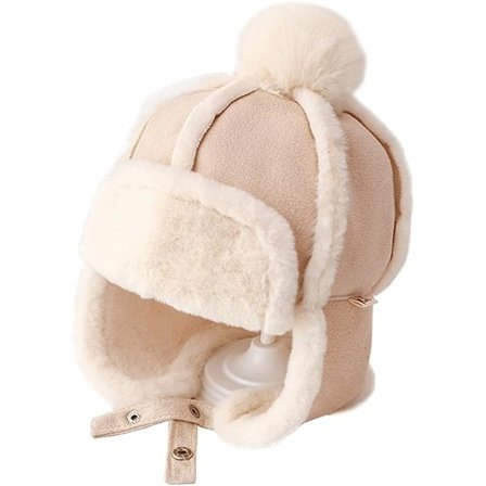 Baby Boy Ushanka ørevarmere vintersoldat hue unisex børne catcher hue, X-Small-Large