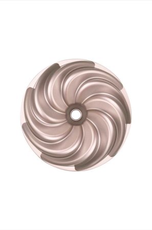 Heirol - Støbt aluminiumsbageplade Swirl Heirol - Sølvfarvet - Røreskåle & dejfade - Fra Homeroom