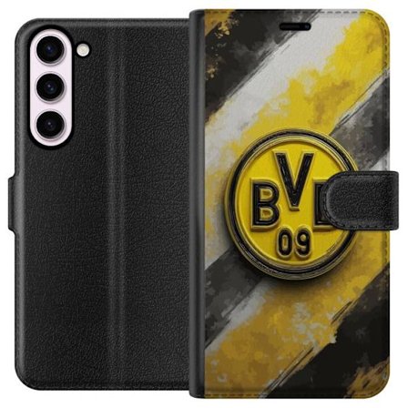 Kompatibel Tegnebogsetui til Samsung Samsung Galaxy S23+ Farverigt abstrakt puslespillsmønster, der symboliserer fællesskab, mangfoldighed og kreati