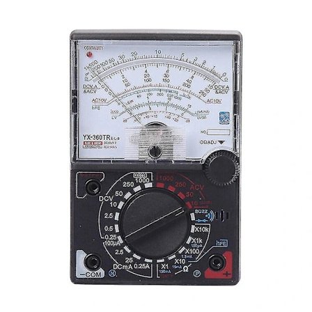 DC & AC YX-360TR Analog Mätinstrument Multimeter Multitester Säkring Diodskydd【PL】