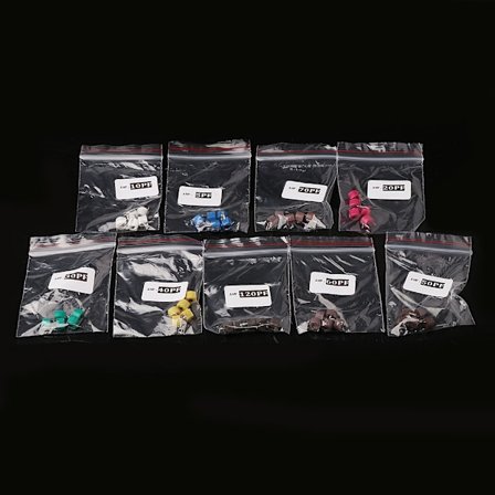 45 stk. 9 verdi trimmer kondensator sett Assorterte justerbare variable kondensatorer