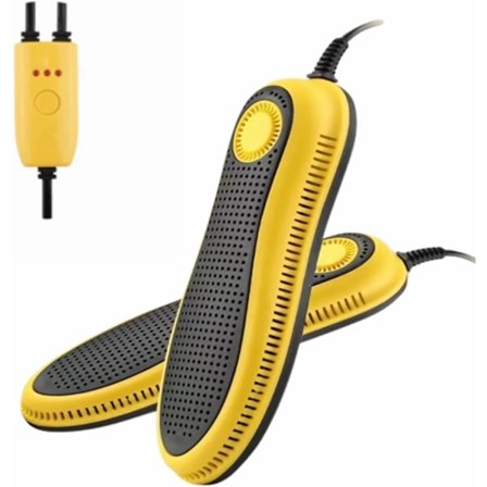 Kannettava sähköinen kenkäkuivain 3 ajastintilalla kengille, laskettelukengille, käsineille, sukille talvella/sateella