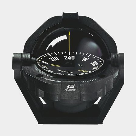 Kompass Plastimo Offshore 105 svart svart platt ros